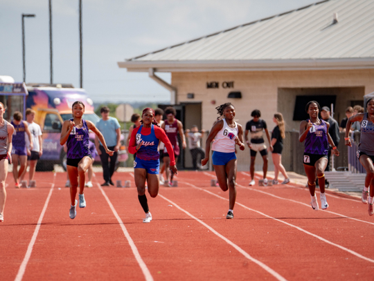 Hays, Lehman compete in District track meet