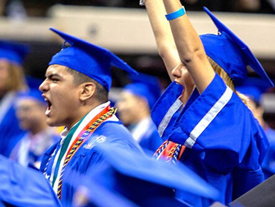 Hays school district  graduates  1,341  seniors