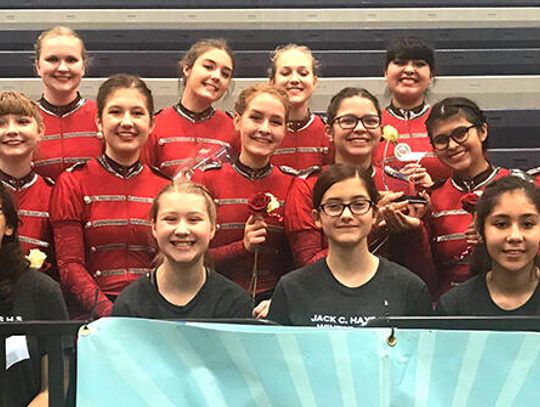 Hays Winter Guard advances to state