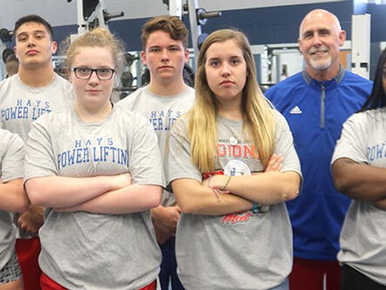 HCISD lifters power up for meet