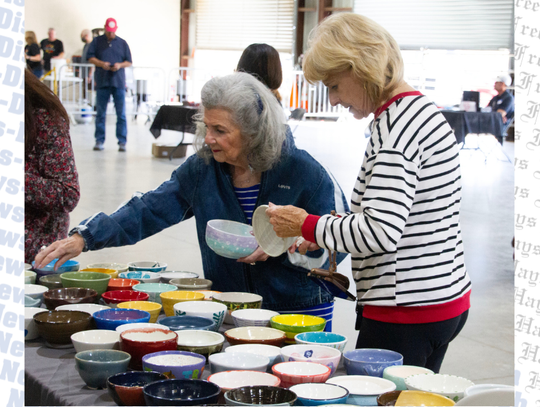 Helping Hands hosts ‘most successful Empty Bowls Project to date’