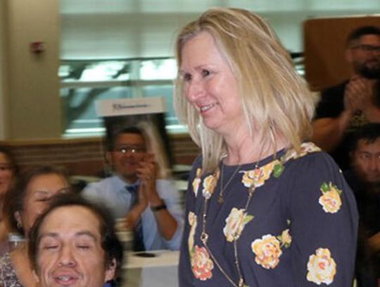 HHS counselor named Hays Ambassador of the Year