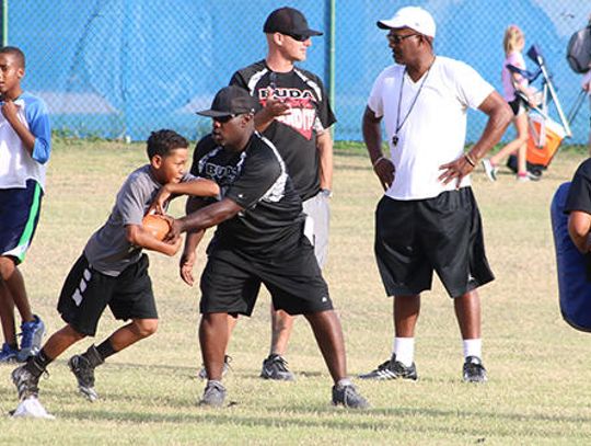 Hittin’ hard like the pros