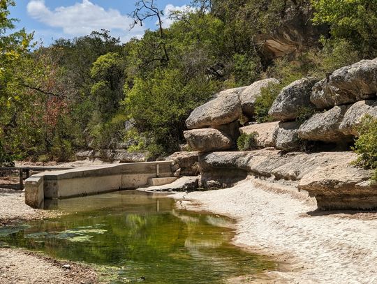 Jacob’s Well runs dry again