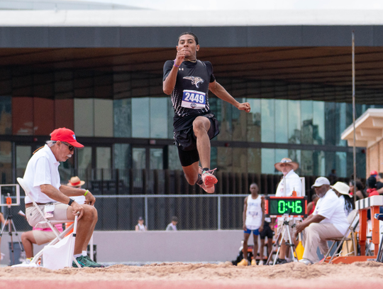 Buda Johnson Jaguars compete at State track and field meet