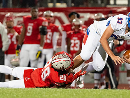 Judson powers past Hays 49-14