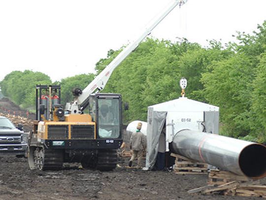 Kinder Morgan Pipeline ruptures SAWS water project