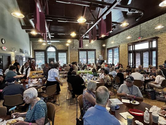 Kyle Area Senior Zone held a lunch with the council to provide updates on the senior center