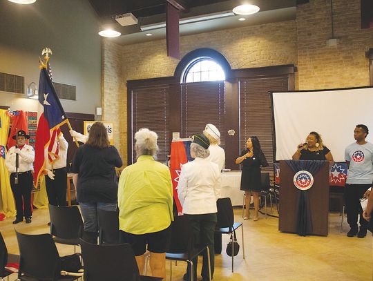 Kyle Area Senior Zone holds Juneteenth Flag Raising ceremony