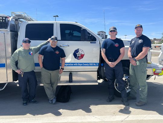 Kyle FD team deployed to Fort Stockton