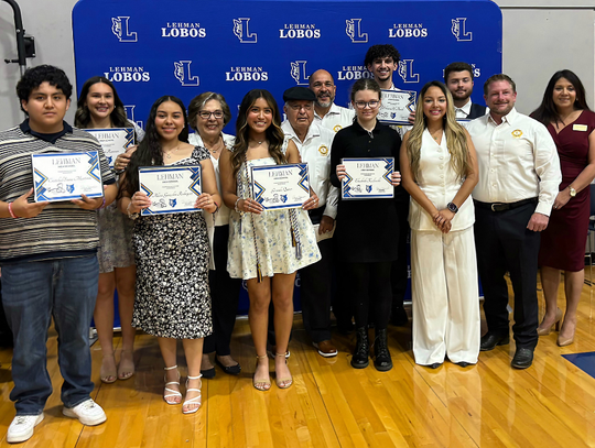 Kyle Lions Club awards scholarships to Lehman seniors