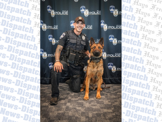 Kyle Police Department welcomes K9 officer Atlas