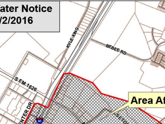 Kyle rescinds boil water notice