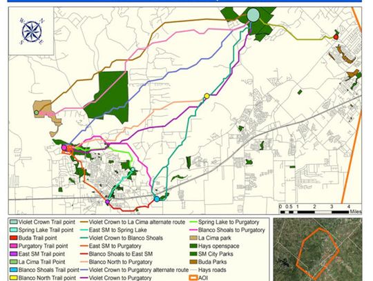 Kyle signs support for Emerald Crown Trail