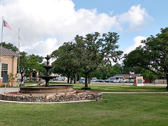 Kyle square beautification program takes root