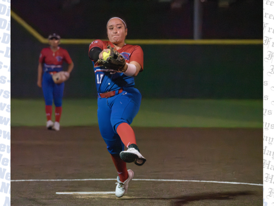 Hays Lady Hawks softball opens district play with shutout against Cedar Park