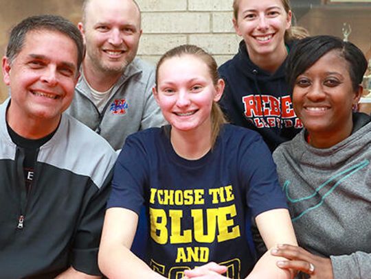 Lady Rebel basketball athletes named academic all-state
