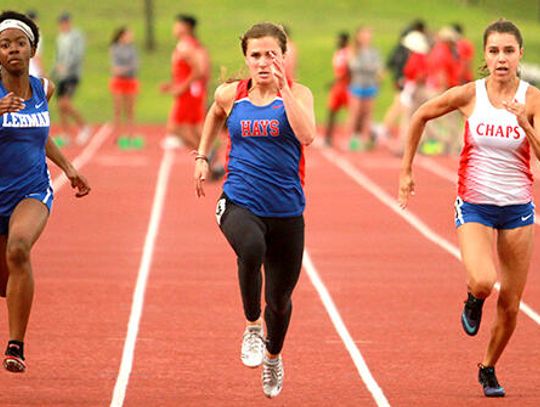 Lady Rebel runners steal the show at District