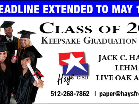 Last chance to be in the Class of 2017 Graduation Edition