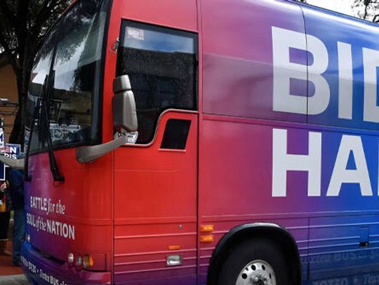Lawsuit shows police refused to escort Biden Bus