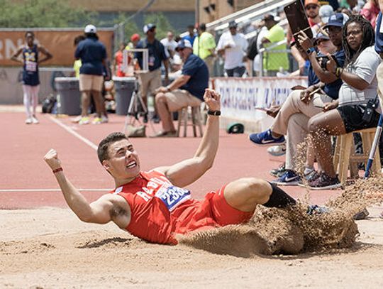 Leaping to the podium  Rebel jumper earns bronze at state