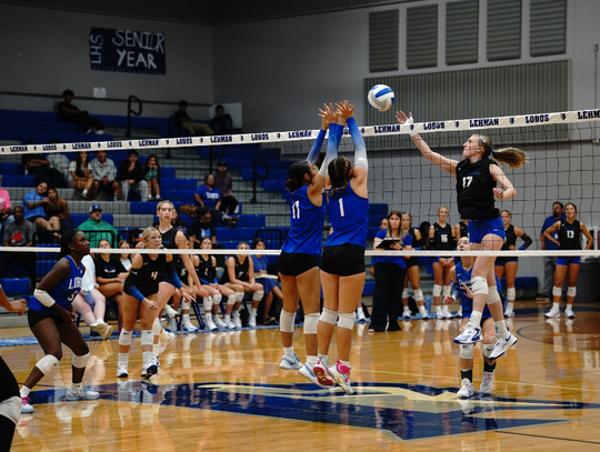 Lehman Lady Lobos fall to New Braunfels Unicorns in 3 sets