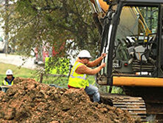 Lehman Road project begins