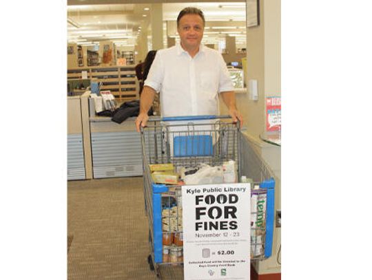 Library fines to be dismissed with food donations
