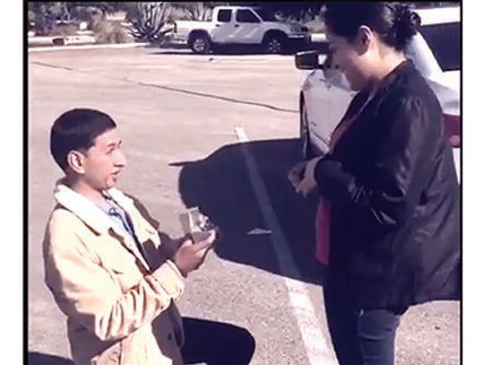 Life sentence: Buda Police help arrange surprise proposal