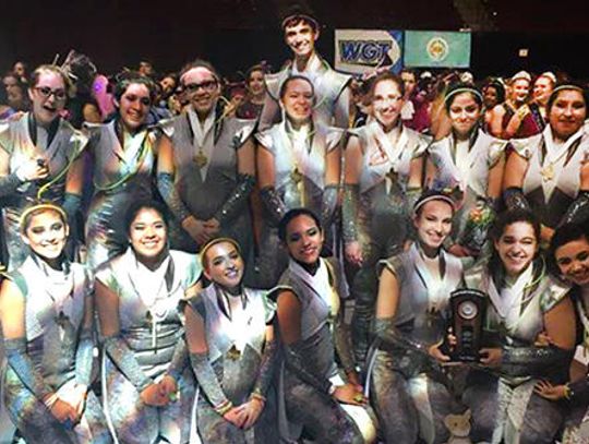 Lobo winter guard claims medal at state