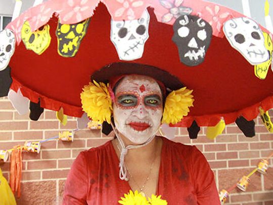 Lobos celebrate Dia de los Muertos