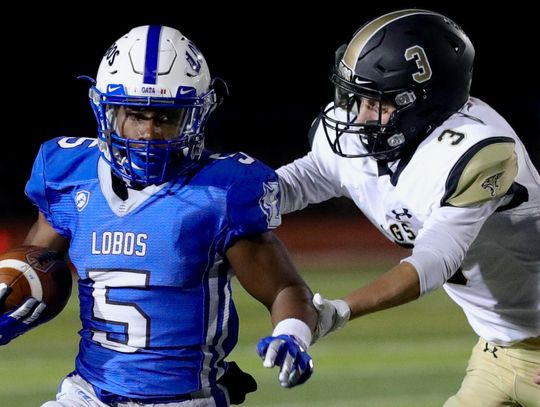 Lobos crush Cowboys for first district win