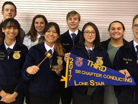 Lobos earn several honors at district FFA contest