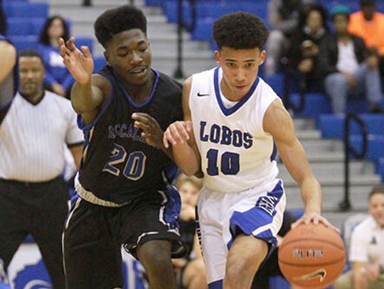 Lobos knock out Knights 54-44