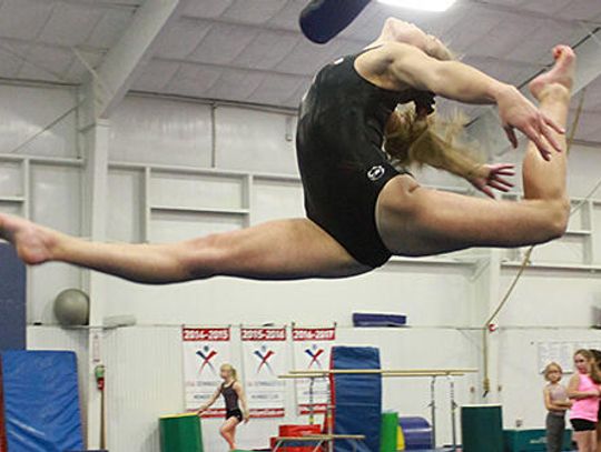 Local area gymnasts sign to compete at Iowa
