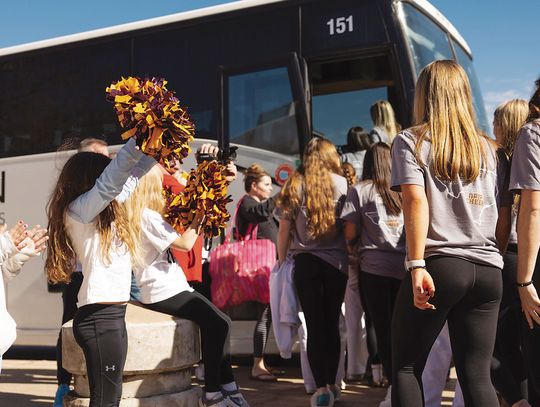 Local cheerleaders head to State