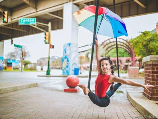 Local girl reaching for new heights as aerialist