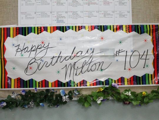 Local living legend: WWII veteran celebrates 104th birthday