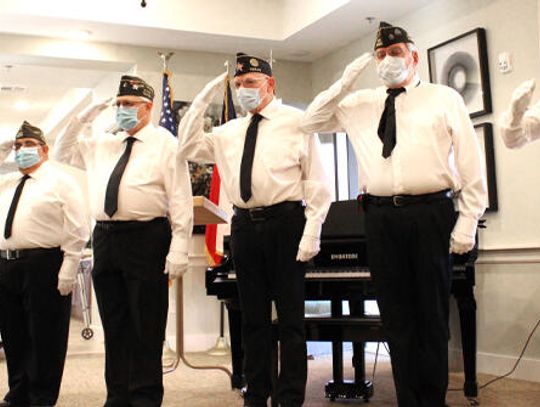 Local WWII veteran honored