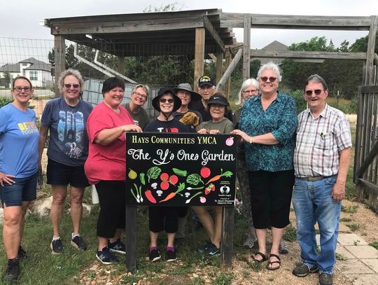 Local YMCA offers garden for members