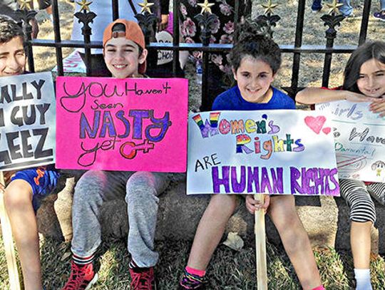 Locals hit the capitol for Women’s March