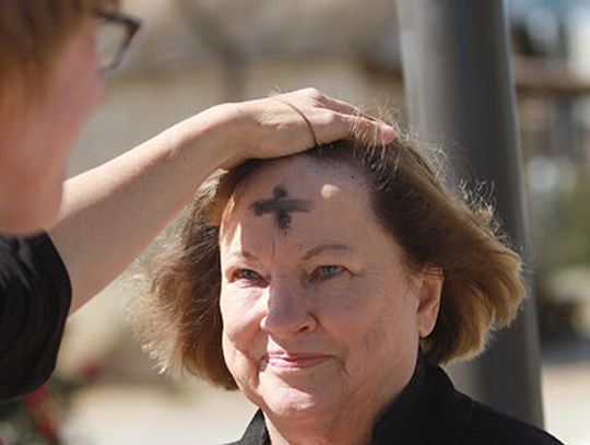 Locals observe Ash Wednesday on Mercer