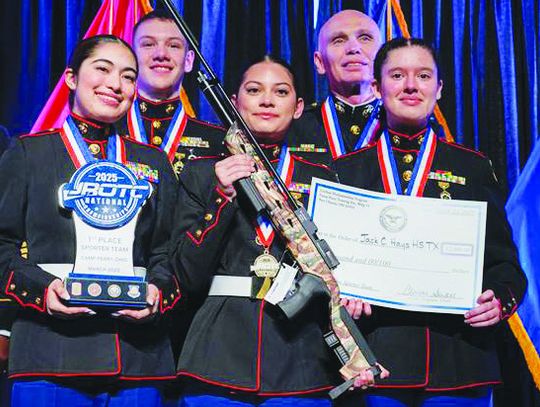 Jack C. Hays High School marksmanship team named national champions, molds local youth