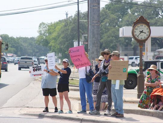 May Day Protest held in Dripping Springs