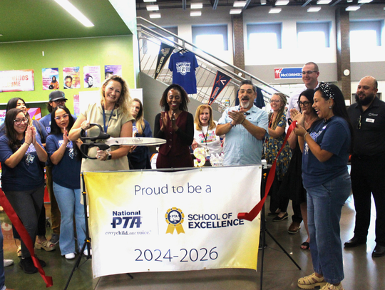 McCormick Middle School celebrates PTA achievement