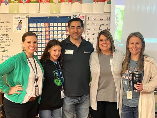 Meyers wins Teacher of the Month
