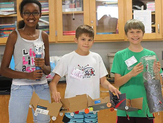 Middle schoolers get creative at Camp Invention