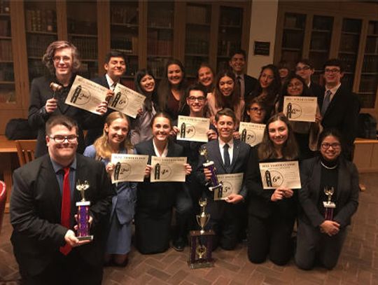 More trophies for Hays Speech and Debate team, one for Johnson