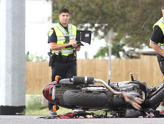 Motorcyclist dies in major wreck