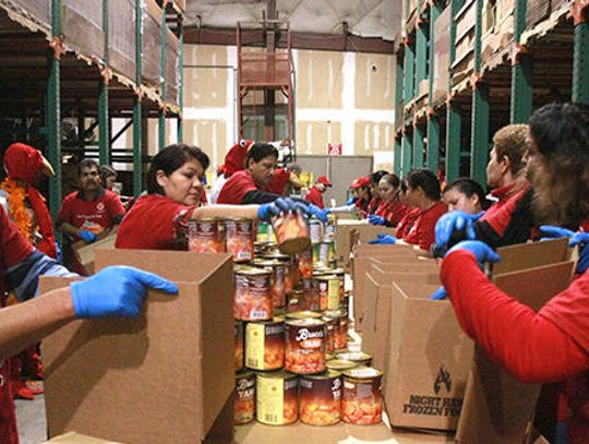 Night Hawk lends a wing for Turkeys Tackling Hunger